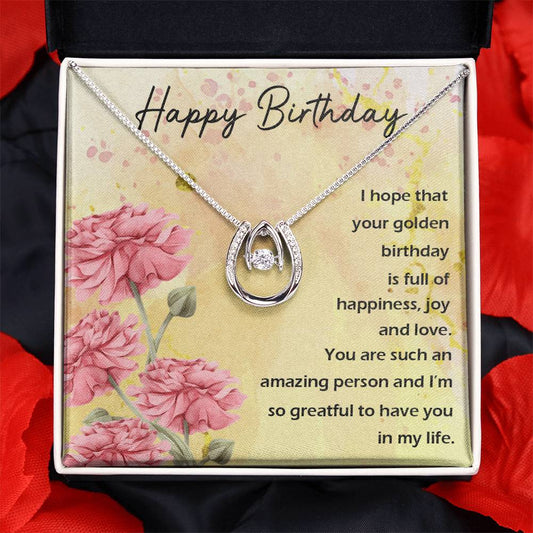 Happy Birthday | Lucky In Love Necklace | Special Gifts