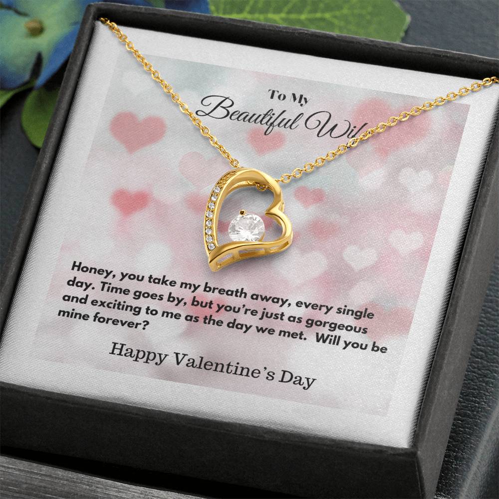 Happy Valentine's Day | Forever Love Necklace | Special Gifts